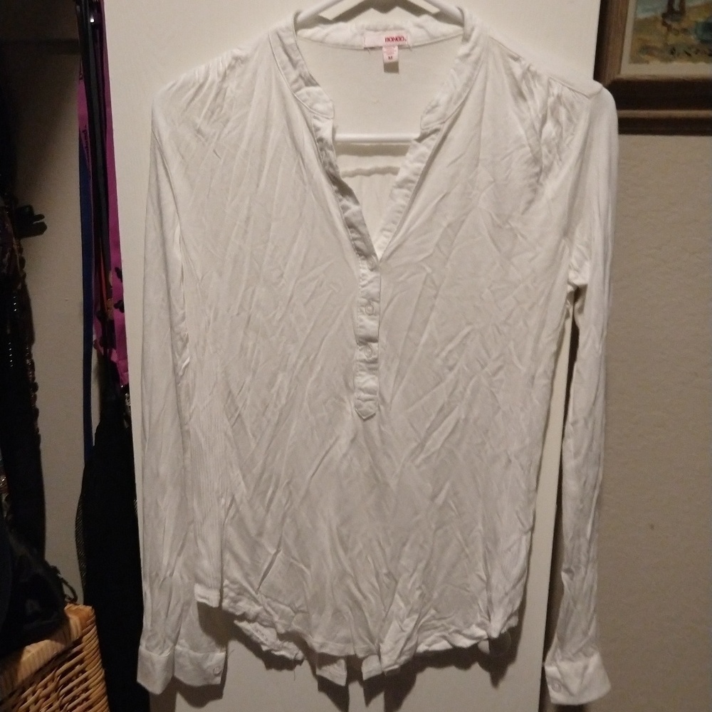 SOLD White henley